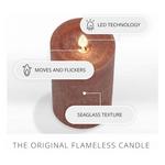 K&K Interiors 3 x 6.5 Inch Ivory Wax Indoor Pillar Luminara Candle - Thumbnail 3 of 6