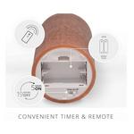 K&K Interiors 3 x 6.5 Inch Ivory Wax Indoor Pillar Luminara Candle - Thumbnail 4 of 6