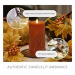 K&K Interiors 3 x 6.5 Inch Ivory Wax Indoor Pillar Luminara Candle - Thumbnail 5 of 6
