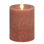 K&K Interiors 3 x 4.5 Inch Ivory Wax Indoor Pillar Luminara Candle - Thumbnail 2 of 7