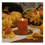 K&K Interiors 3 x 4.5 Inch Ivory Wax Indoor Pillar Luminara Candle - Thumbnail 3 of 7