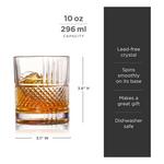 Viski Revolve Crystal Rocks Glass - Thumbnail 7 of 8