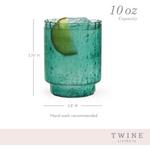 Viski Malachite Optic Tumblers (Set of 2) - Thumbnail 6 of 6