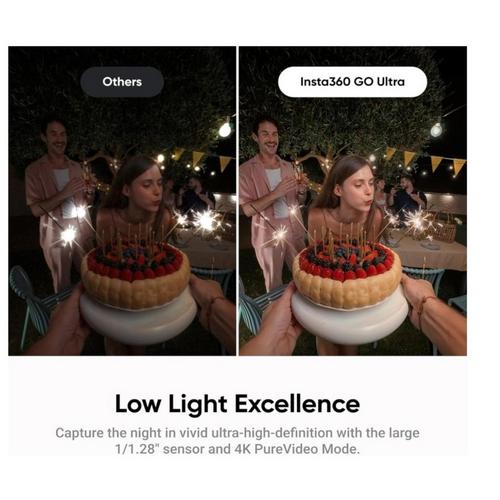 Insta360 GO Ultra Standard Bundle Action Camera - Primary Image