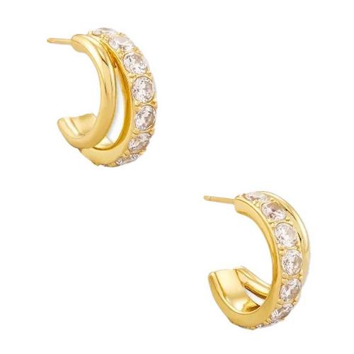 Kendra Scott Livy Huggie Earrings - Primary Image