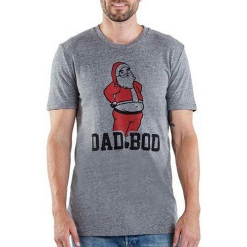 Men's Tipsy Elves Dad Bod Santa T-Shirt - Primary Image