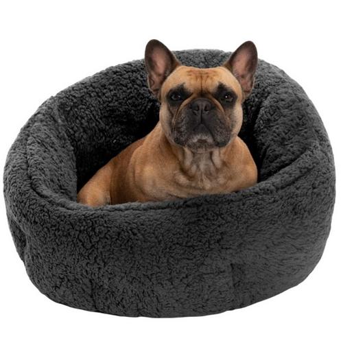 Fur Haven Hi-Low Cuddler Dog Bed - Primary Image
