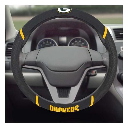 Fanmats Green Bay Packers Steering Wheel Cover - Primary Image
