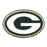 Fanmats Green Bay Packers Color Car Emblem - Thumbnail 1 of 2