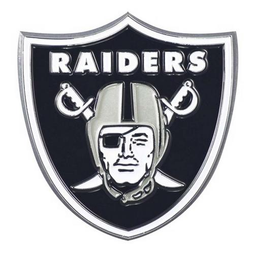 Fanmats Las Vegas Raiders Color Car Emblem - Primary Image