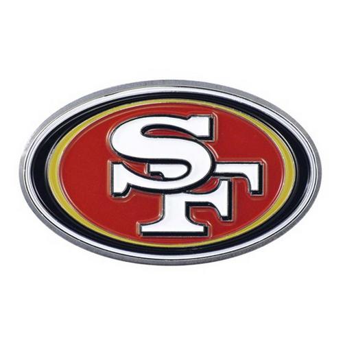 Fanmats San Francisco 49ers Color Car Emblem - Primary Image