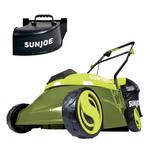 Sun Joe 14-In 28-Volt Max Lithium-iON 4-Amp Cordless Lawn Mower & Discharge Chute - Thumbnail 2 of 4