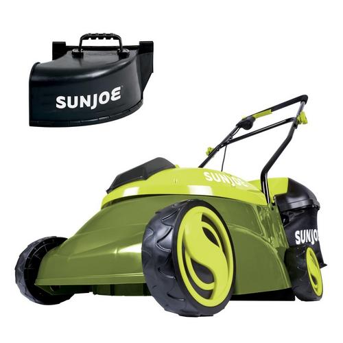 Sun Joe 14-In 28-Volt Max Lithium-iON 4-Amp Cordless Lawn Mower & Discharge Chute - Primary Image