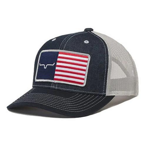 Men's Kimes Ranch American Trucker Snapback Hat - Primary Image