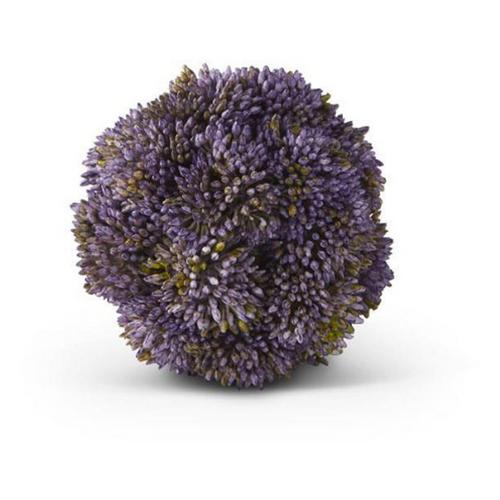 K&K Interiors Light Purple Sedum Ball - Primary Image