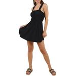 Women's Sadie And Sage On My Mind Elasticated Tie Detail Square Neck Dress - Thumbnail 3 of 3