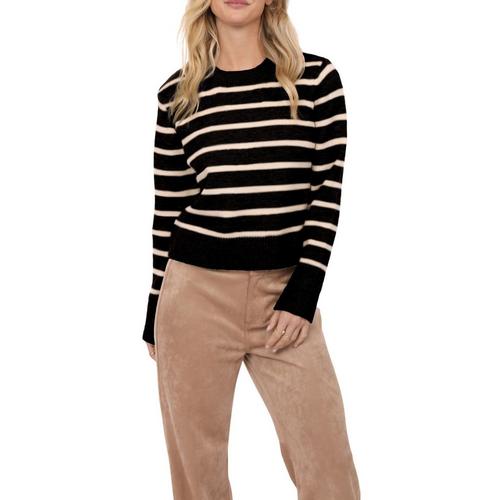 Women's Sadie And Sage Sheri Stripe Pullover Sweater - Primary Image