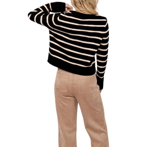 Women's Sadie And Sage Sheri Stripe Pullover Sweater - Primary Image