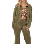 Women's Sadie And Sage Tuscany Faux Suede Moto Jacket - Thumbnail 1 of 4