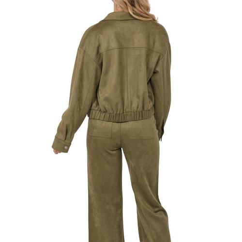 Women's Sadie And Sage Tuscany Faux Suede Moto Jacket - Primary Image