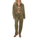 Women's Sadie And Sage Tuscany Faux Suede Moto Jacket - Thumbnail 4 of 4