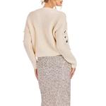 Women's Sadie And Sage Monroe Leaf Pullover Sweater - Thumbnail 3 of 3