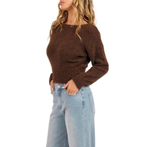 Women's Sage The Label Indira Boat Neck Pullover Sweater - Primary Image