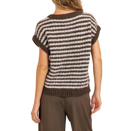 Women's Sage The Label Chantal Sleeveless V-Neck Sweater Vest - Primary Image