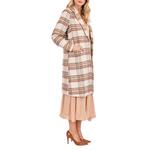 Women's Sadie And Sage Scout Plaid Overcoat - Thumbnail 2 of 4