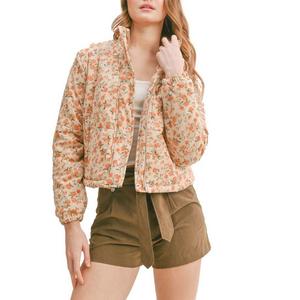 Women's Sadie and Sage Marigold Fields Corduroy Puffer Jacket