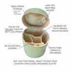 Jadelynn Brooke Barrel Toiletry Bag - Thumbnail 2 of 2