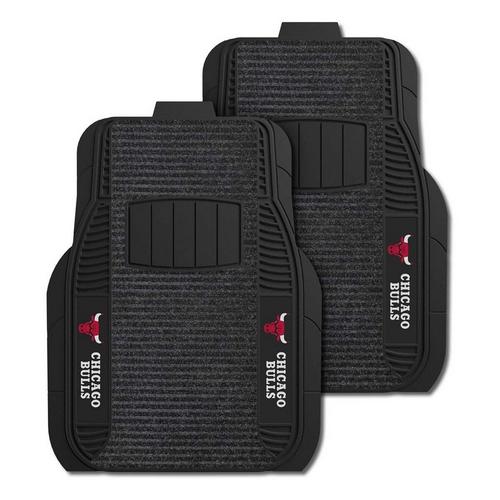 Logo Brands Chicago Bulls Deluxe Car Mat Set - Primary Image