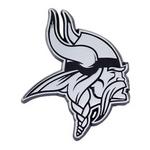 Fanmats Minnesota Vikings Chrome Car Emblem - Thumbnail 1 of 3