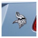 Fanmats Minnesota Vikings Chrome Car Emblem - Thumbnail 3 of 3