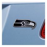 Fanmats Seattle Seahawks Chrome Car Emblem - Thumbnail 2 of 2