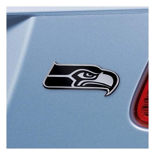 Fanmats Seattle Seahawks Chrome Car Emblem - Primary Image