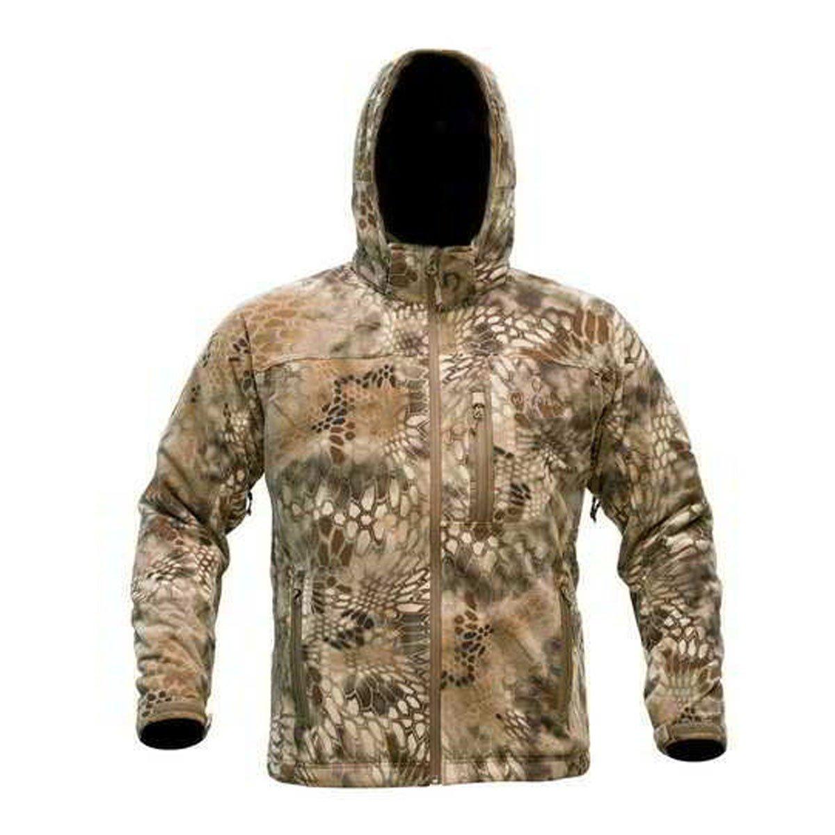 Men's Kryptek Vellus Hooded Fleece Jacket - Kryptek