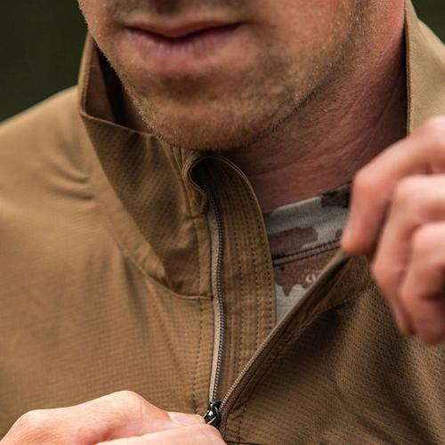 Men's First Lite Ridgeline Quarter Zip Pullover - Primary Image