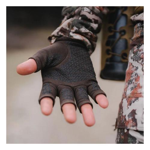 Men's First Lite Rugged Wool Half Finger Glove Gloves - Primary Image