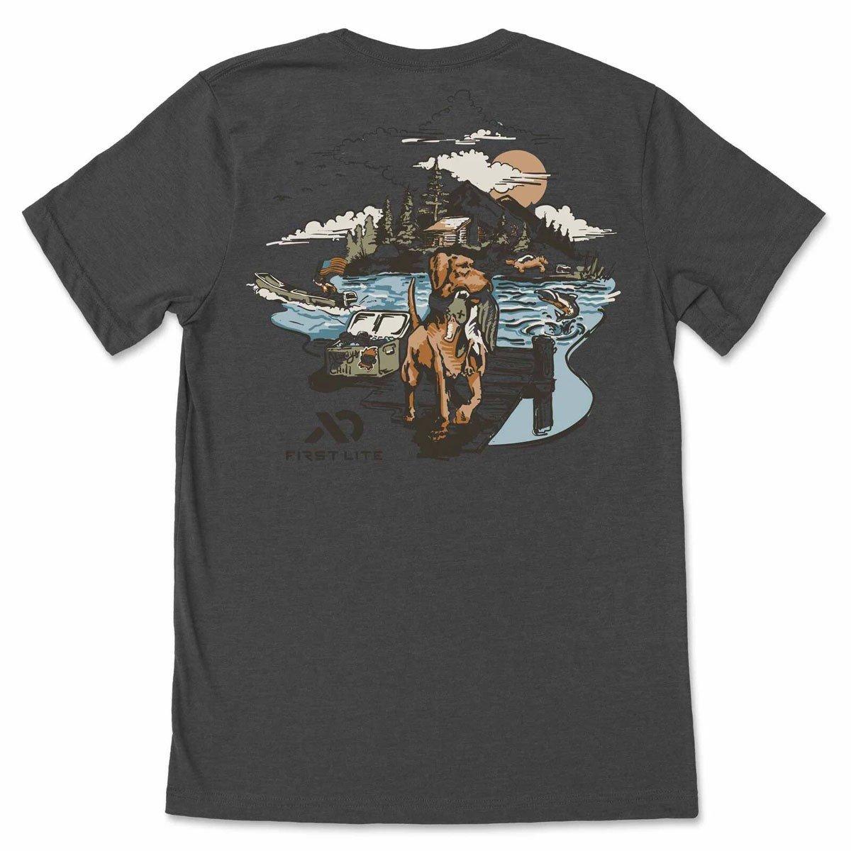 Men's First Lite Lake Life T-Shirt - First Lite