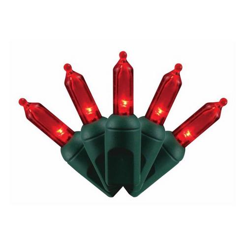 Celebrations Platinum LED T5 Red String Lights - 25 ft - Primary Image