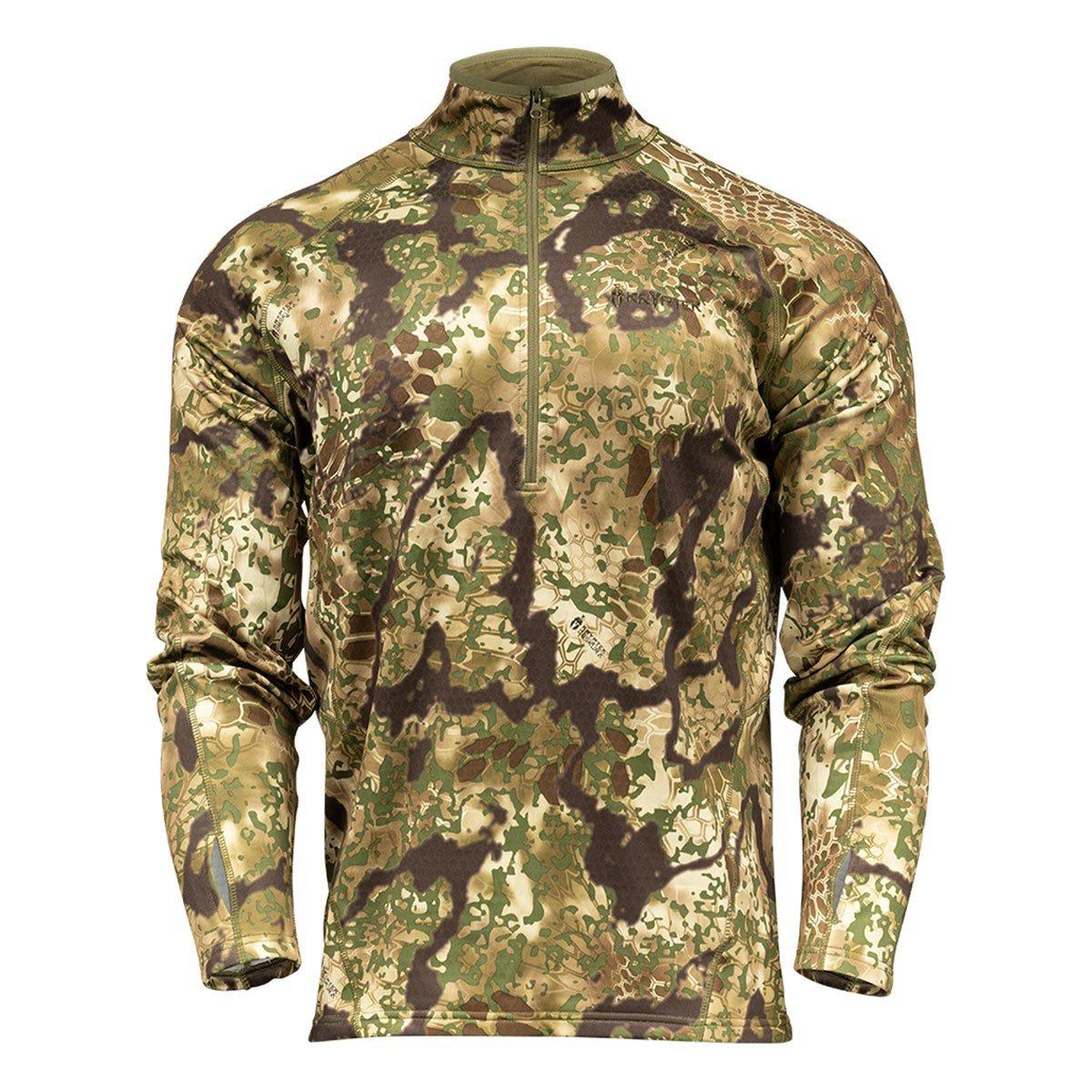 Men's Kryptek Cronos Long Sleeve 1/4 Zip - Kryptek