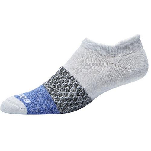 Adult Bombas Tri Block Ankle Socks