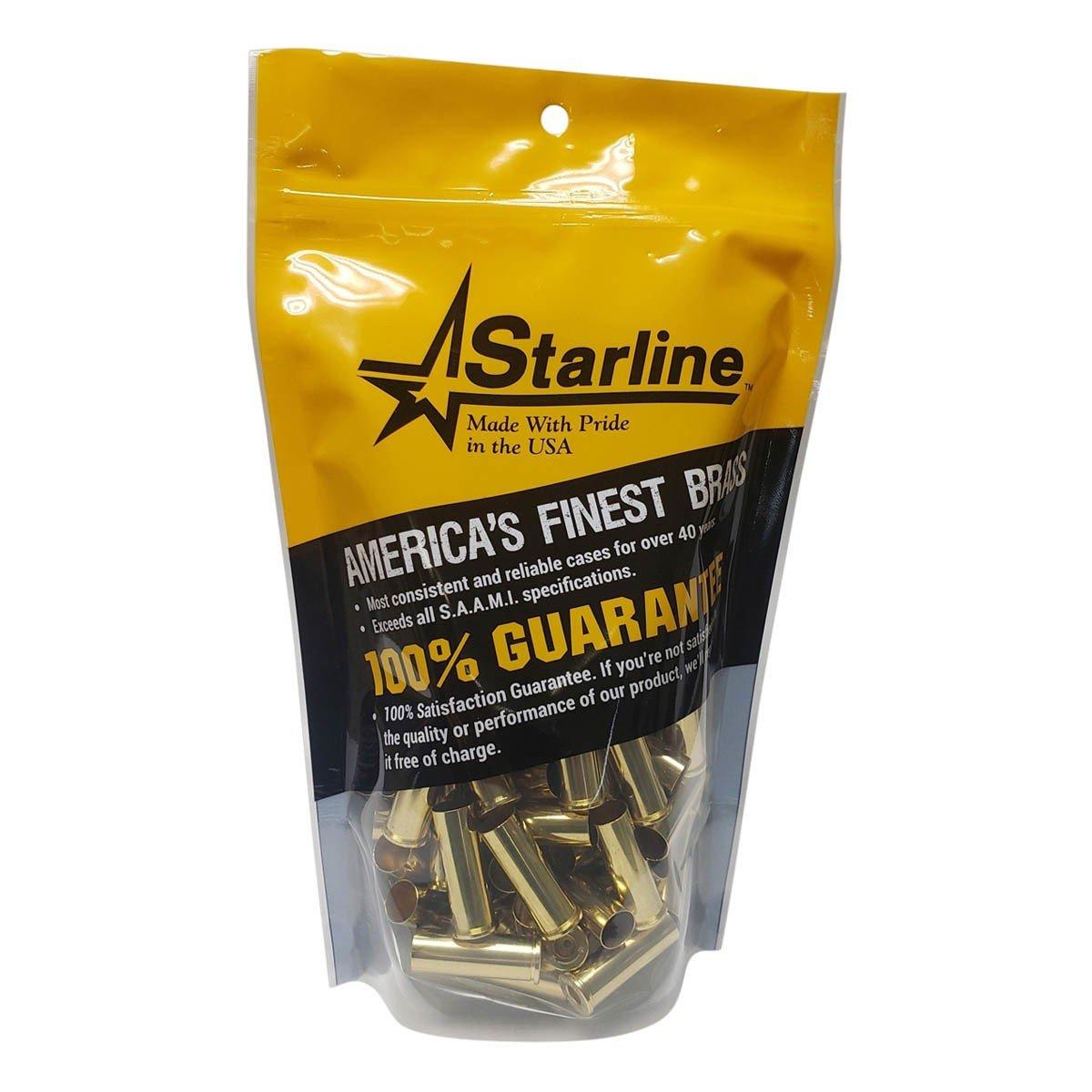 Starline Unprimed Brass Rifle Cases 50ct Bag - Starline