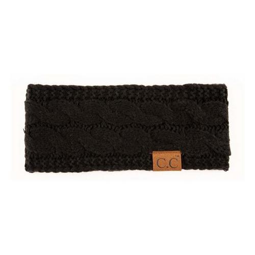 Women's C.C Cable Knit Ear Warmer Headband - Primary Image
