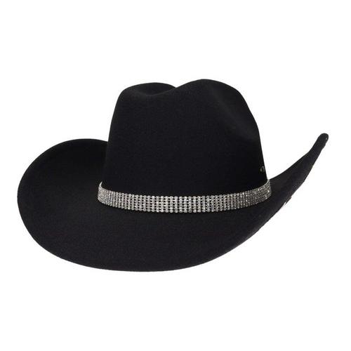 Women's C.C Houston Sequin Stars Cowboy Hat - Primary Image