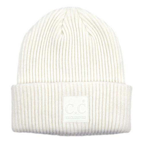 Women's C.C Rubber Patch Beanie - Primary Image