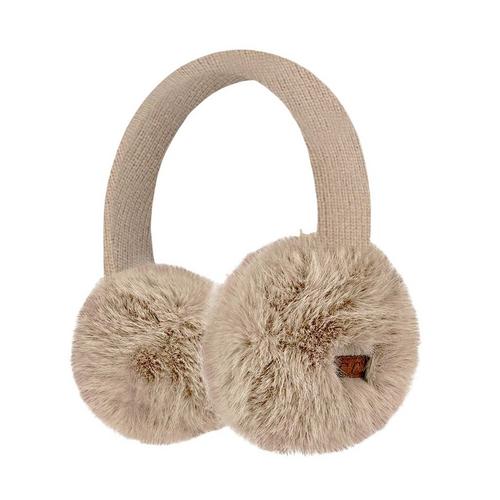 Women's C.C Faux Mink Fur Knitted Earmuffs - Primary Image
