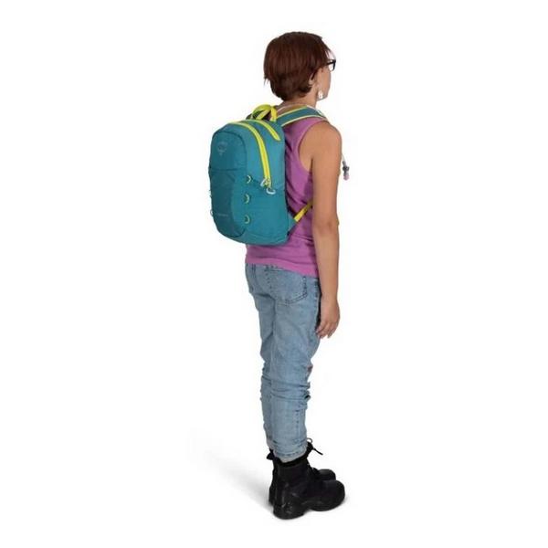 Osprey Kids'  Kid's Hydrajet 12 Backpack Green Canopy