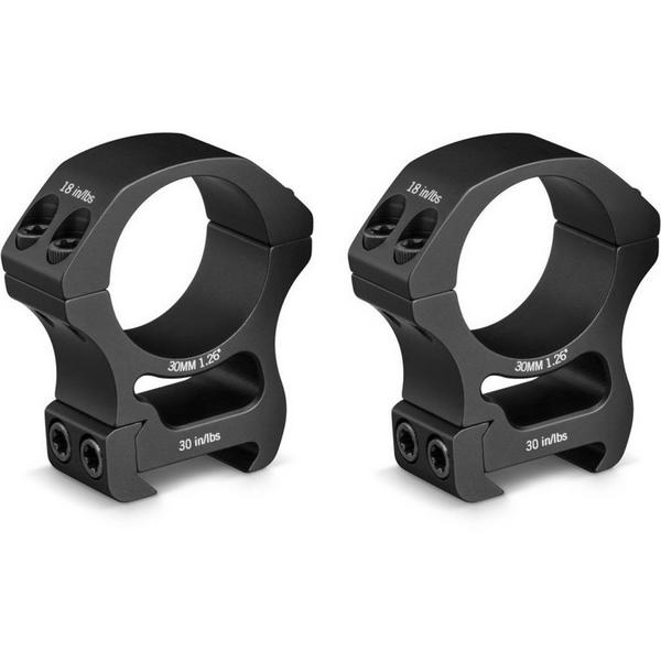 Vortex Pro Series 30mm High Rifle Rings